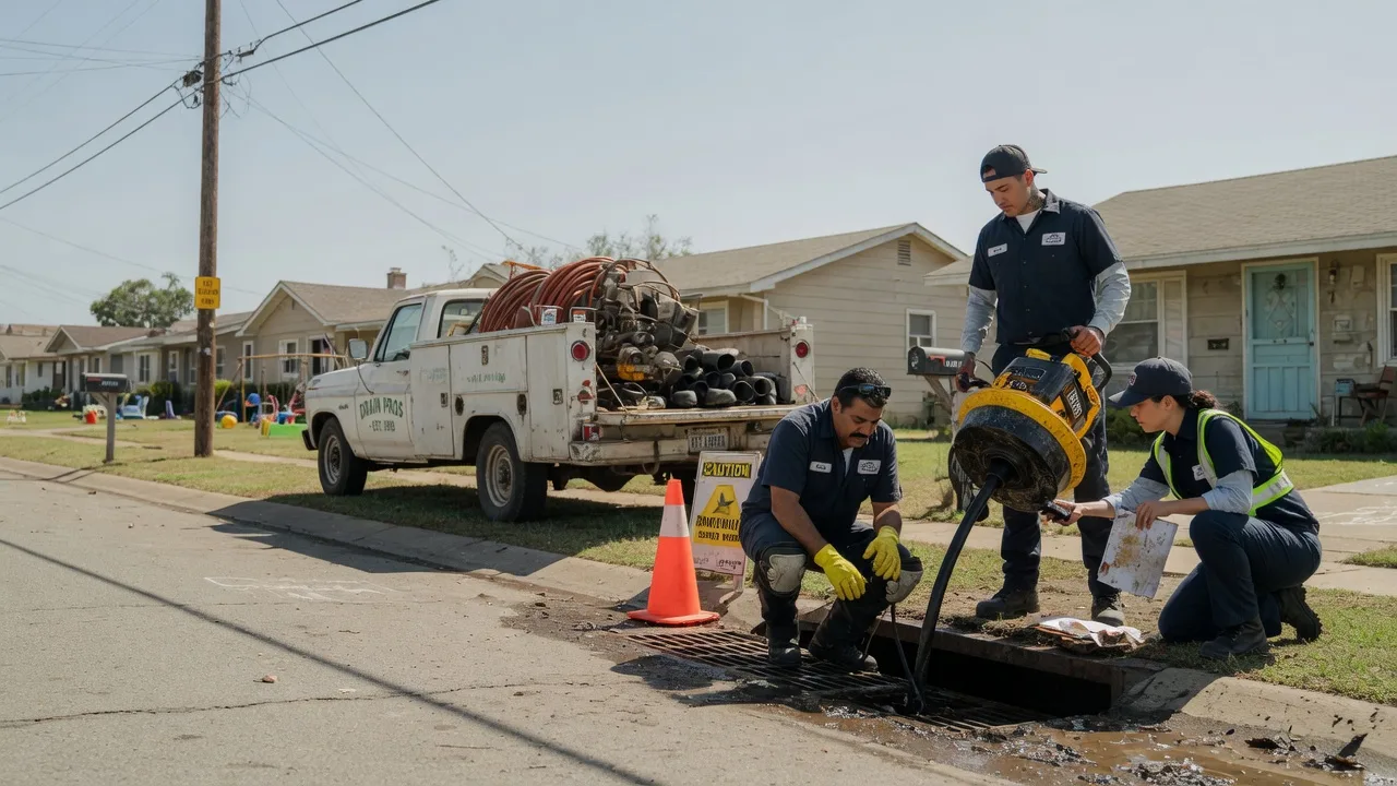 Drain Cleaning in Barnesville, OH near me